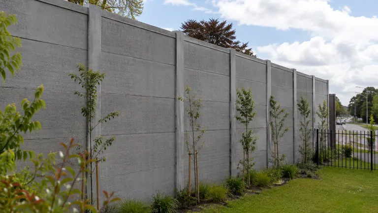 Concrete Acoustic Fence design inspiration