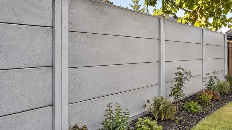 Concrete Panel Fence design inspiration