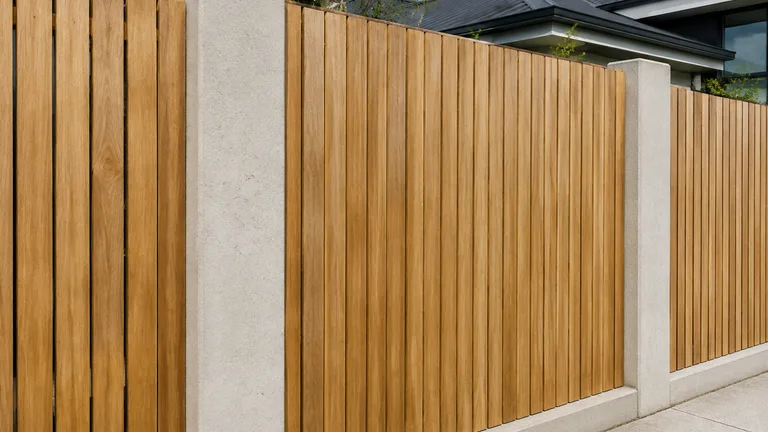 Concrete Post Fence design inspiration