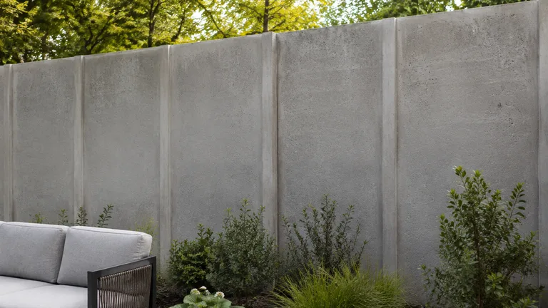 Concrete Privacy Fence design inspiration
