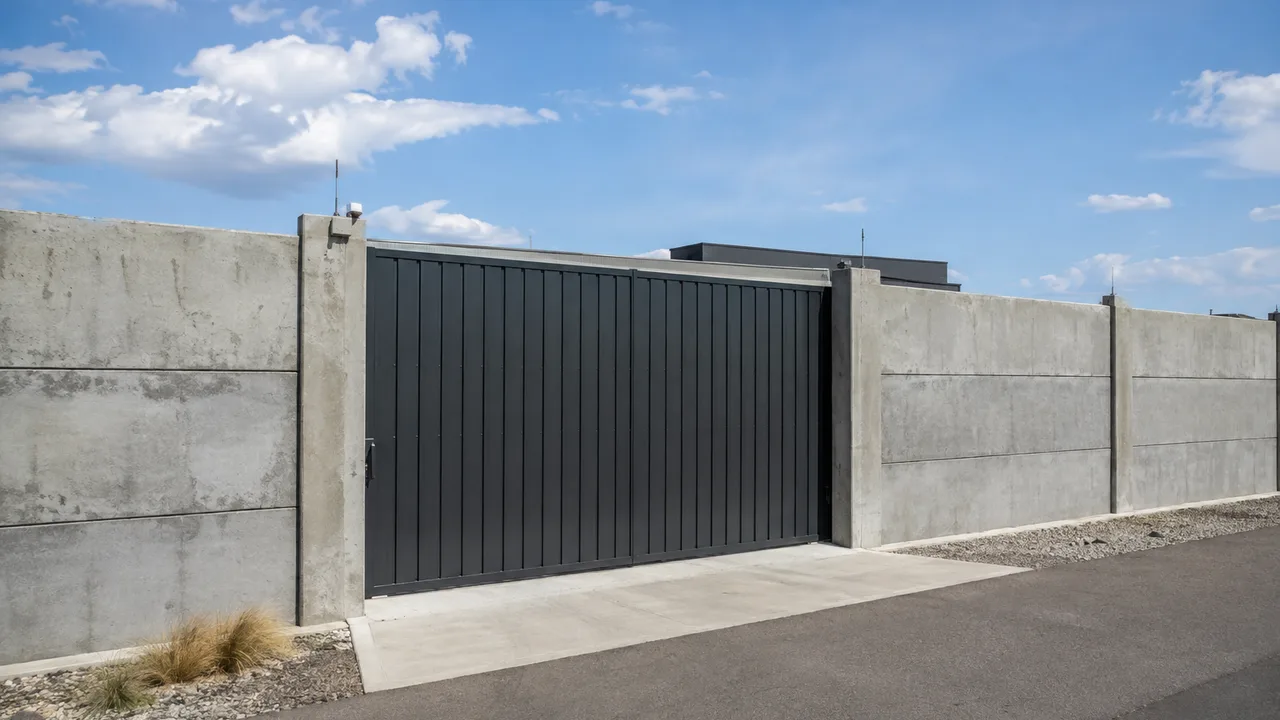 Concrete Security Fence design inspiration